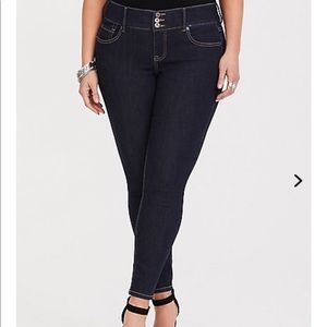 Torrid Premium Dark Wash Jeggings